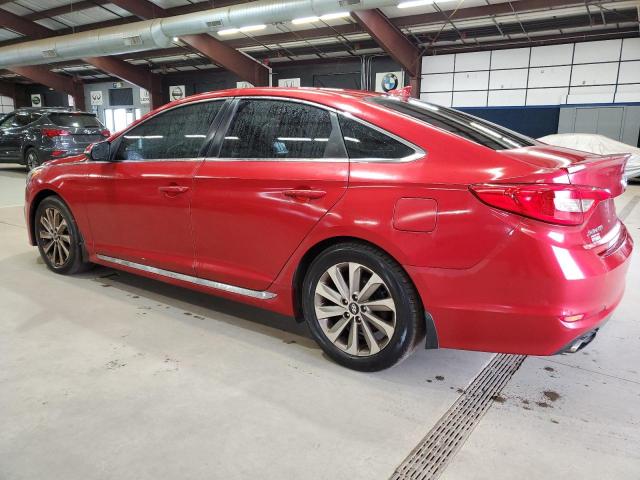 5NPE34AF4HH552655 - 2017 HYUNDAI SONATA SPORT RED photo 2
