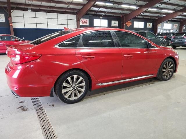 5NPE34AF4HH552655 - 2017 HYUNDAI SONATA SPORT RED photo 3