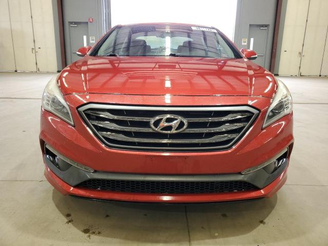 5NPE34AF4HH552655 - 2017 HYUNDAI SONATA SPORT RED photo 5