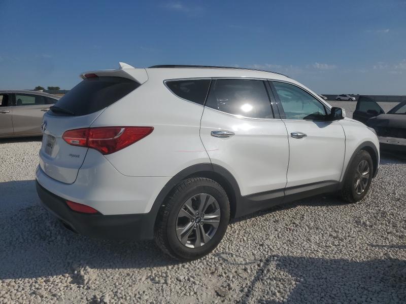 5XYZU3LB3GG378683 - 2016 HYUNDAI SANTA FE S WHITE photo 3