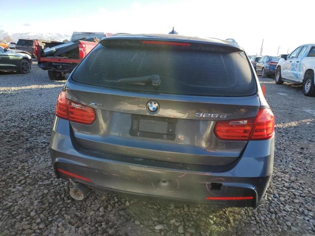 WBA3K5C50FK301180 - 2015 BMW 328 D XDRIVE GRAY photo 6