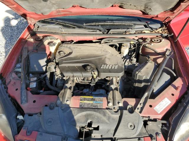 2G1WB58K589188001 - 2008 CHEVROLET IMPALA LS RED photo 11