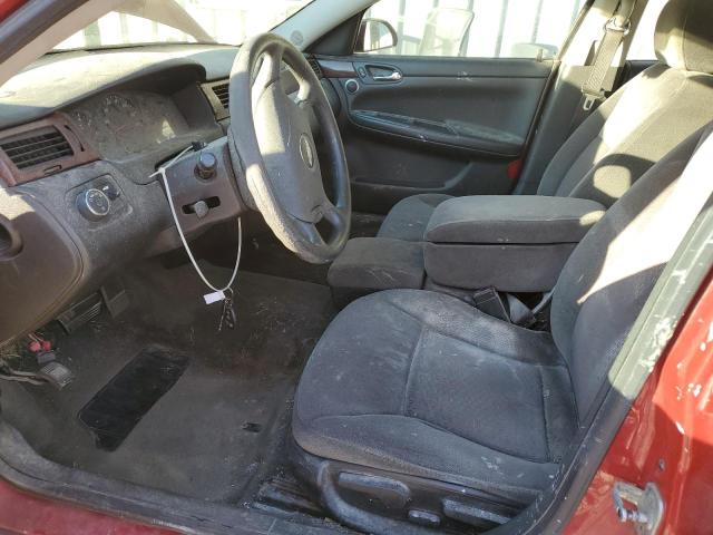 2G1WB58K589188001 - 2008 CHEVROLET IMPALA LS RED photo 7
