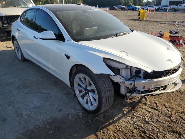 5YJ3E1EA4PF562324 - 2023 TESLA MODEL 3 Blanco foto 4