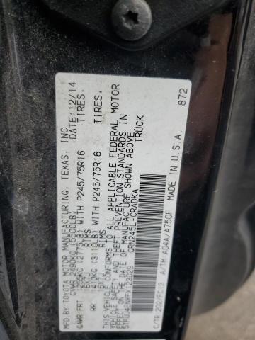 5TFUU4ENXFX123029 - 2015 TOYOTA TACOMA ACCESS CAB Qara foto 12