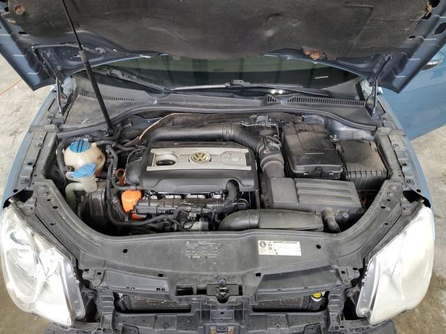 WVWBA7AH1AV021043 - 2010 VOLKSWAGEN EOS TURBO Niebieski zdjęcie 11