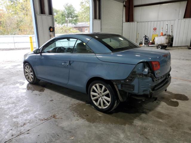 WVWBA7AH1AV021043 - 2010 VOLKSWAGEN EOS TURBO Niebieski zdjęcie 2