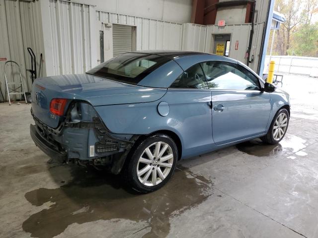 WVWBA7AH1AV021043 - 2010 VOLKSWAGEN EOS TURBO Niebieski zdjęcie 3