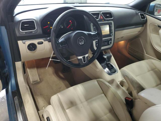 WVWBA7AH1AV021043 - 2010 VOLKSWAGEN EOS TURBO Niebieski zdjęcie 8