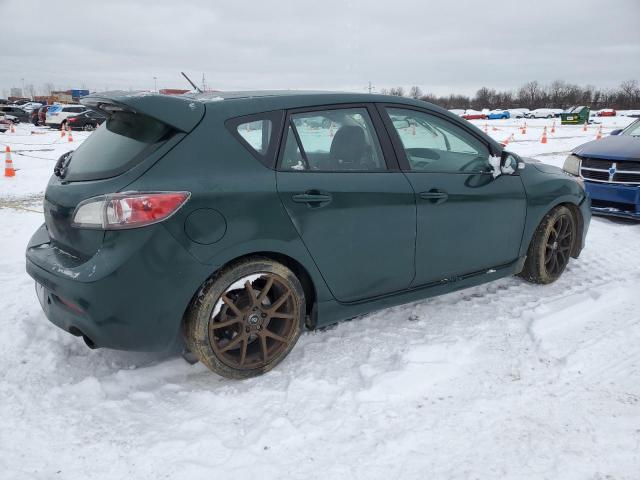 JM1BL1L38C1643996 - 2012 MAZDA SPEED 3 GREEN photo 3