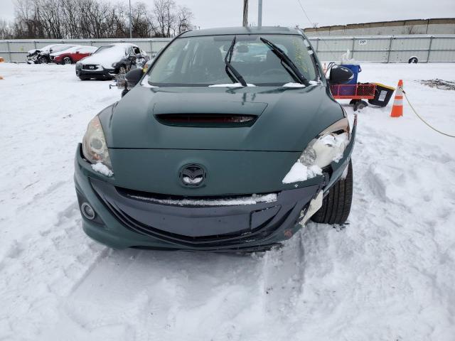 JM1BL1L38C1643996 - 2012 MAZDA SPEED 3 GREEN photo 5