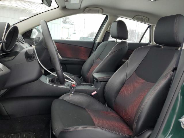 JM1BL1L38C1643996 - 2012 MAZDA SPEED 3 GREEN photo 7