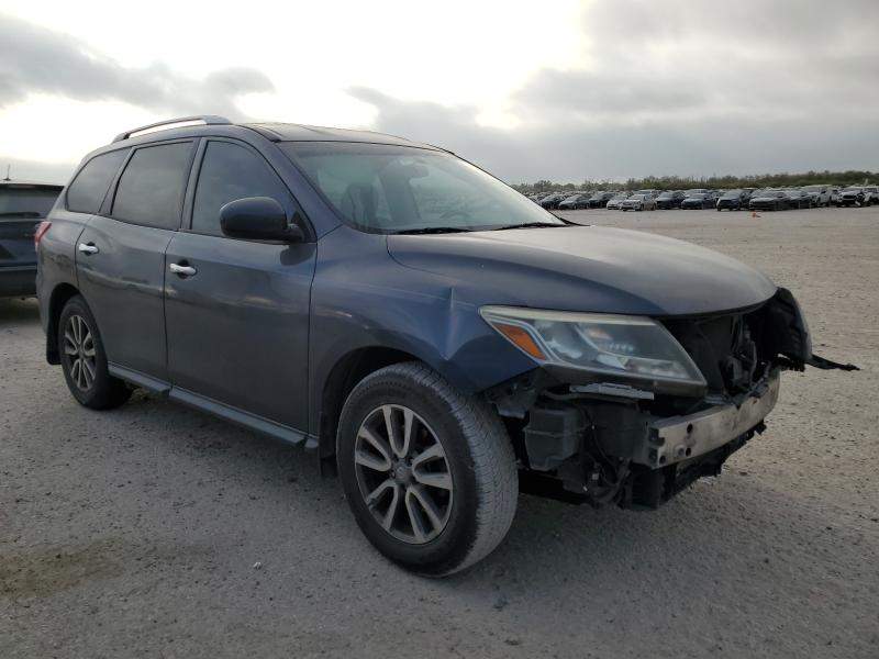 5N1AR2MN5EC615365 - 2014 NISSAN PATHFINDER S BLACK photo 4