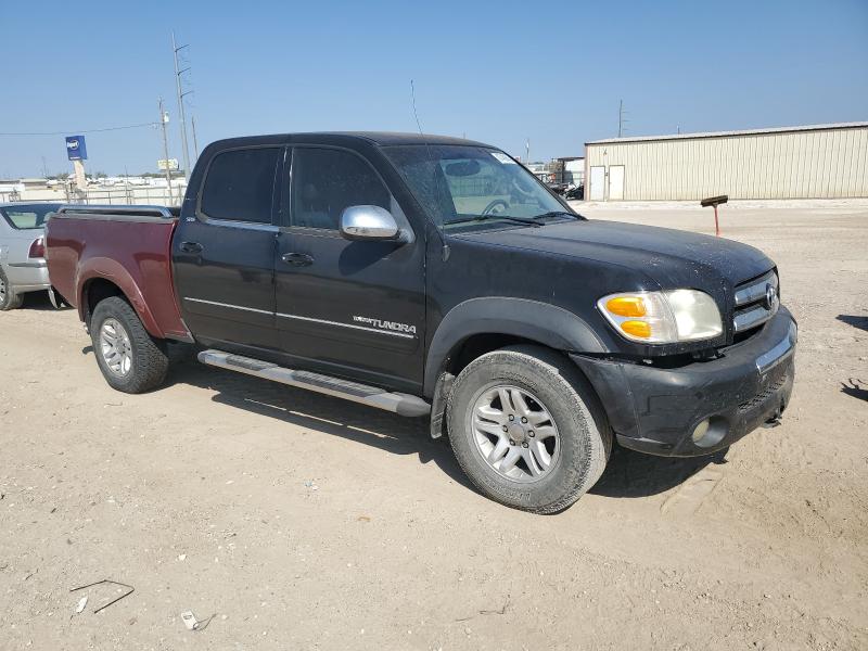 5TBET34104S453368 - 2004 TOYOTA TUNDRA DOUBLE CAB SR5 BLACK photo 4