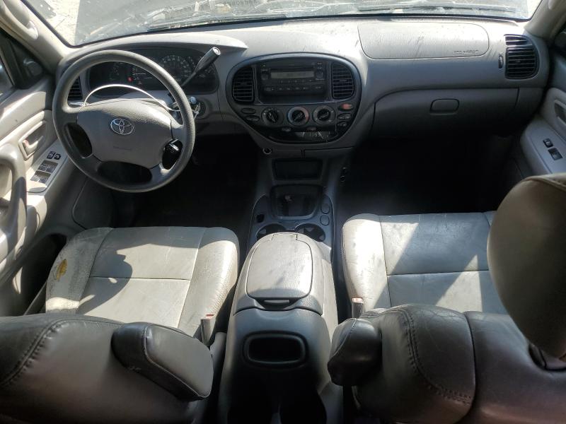 5TBET34104S453368 - 2004 TOYOTA TUNDRA DOUBLE CAB SR5 BLACK photo 8