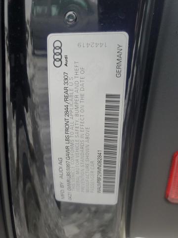 WAUVPBF29MN082841 - 2021 AUDI A7 E PRESTIGE BLACK photo 12