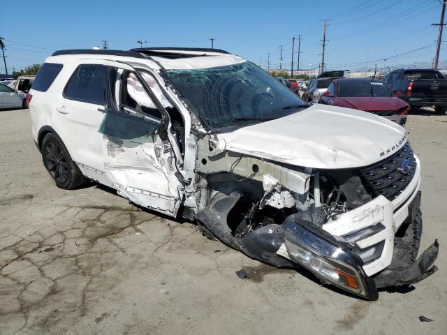 1FM5K7D81HGD55380 - 2017 FORD EXPLORER XLT Белый фото 4