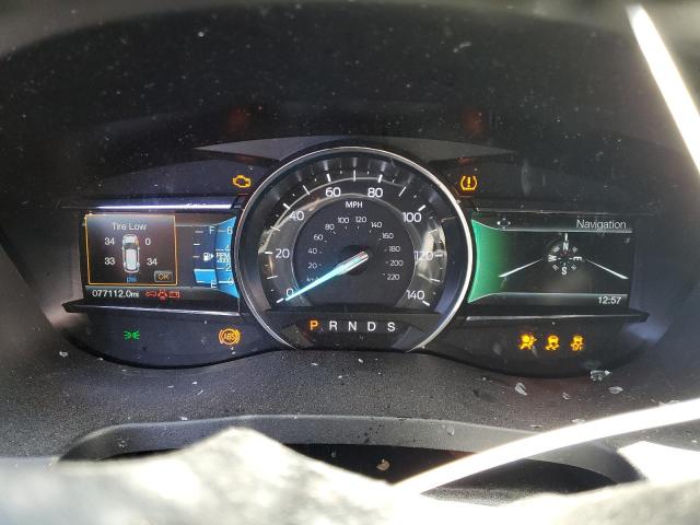 1FM5K7D81HGD55380 - 2017 FORD EXPLORER XLT Белый фото 9