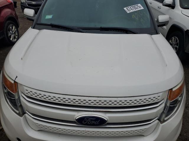 1FMHK8F86BGA19554 - 2011 FORD EXPLORER LIMITED أبيض صورة 11