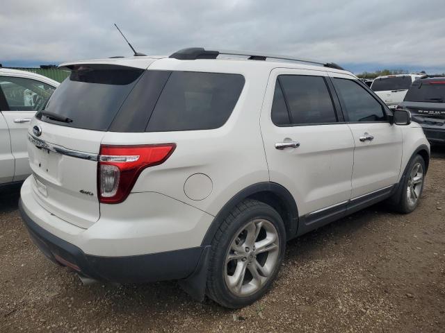 1FMHK8F86BGA19554 - 2011 FORD EXPLORER LIMITED أبيض صورة 3