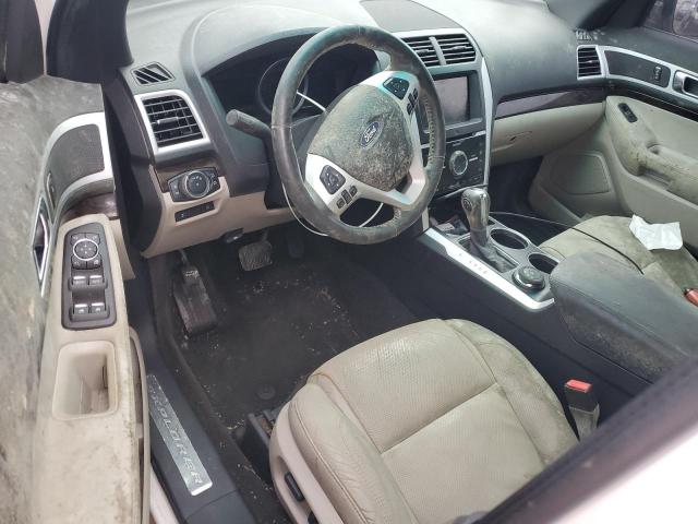 1FMHK8F86BGA19554 - 2011 FORD EXPLORER LIMITED أبيض صورة 8