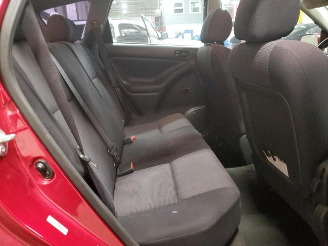 5Y2SL63835Z444612 - 2005 PONTIAC VIBE მუქწითელი ფოტო 11