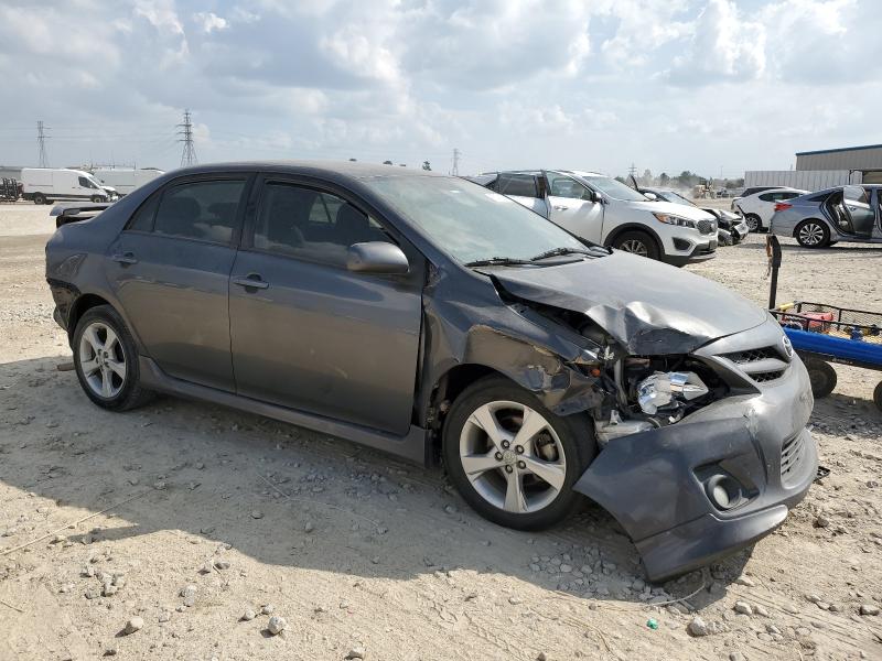 2T1BU4EE9BC694723 - 2011 TOYOTA COROLLA BASE Серый фото 4