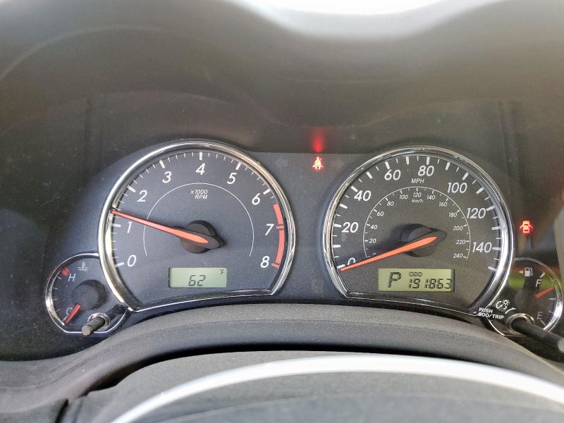 2T1BU4EE9BC694723 - 2011 TOYOTA COROLLA BASE Серый фото 9