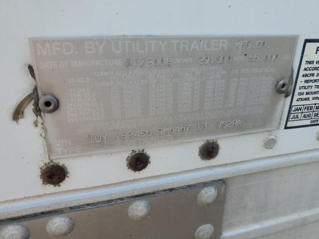 1UYVS24869M646713 - 2009 UTILITY VS2RA თეთრი ფოტო 10