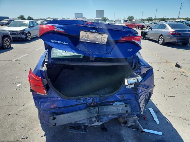 2T1BURHE7KC221962 - 2019 TOYOTA COROLLA L BLUE photo 6