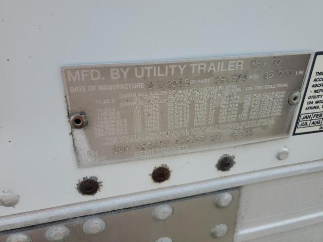 1UYVS24839M646717 - 2009 UTILITY VS2RA WHITE photo 10