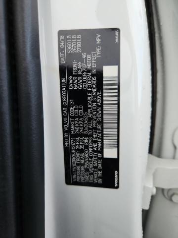 LYV102RK6JB121771 - 2018 VOLVO XC60 T5 WHITE photo 13
