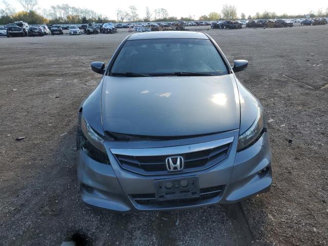 1HGCS2B82CA007022 - 2012 HONDA ACCORD EXL GRAY photo 5