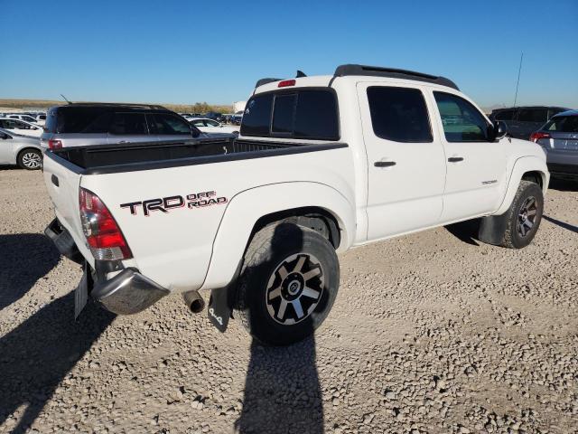 3TMLU4EN2EM160169 - 2014 TOYOTA TACOMA DOUBLE CAB WHITE photo 3