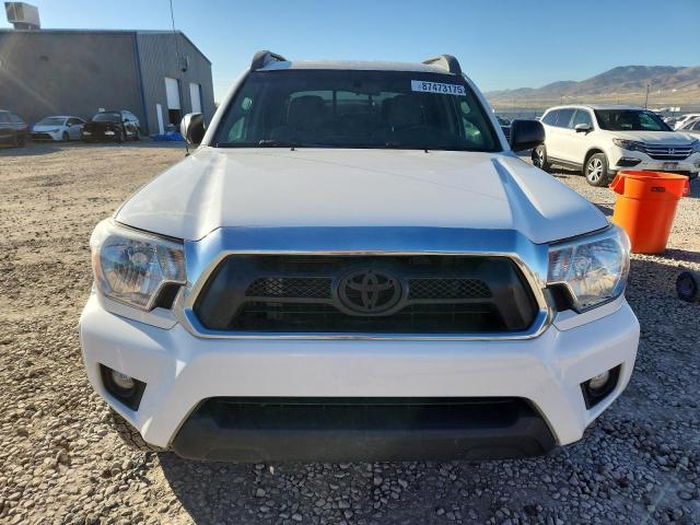 3TMLU4EN2EM160169 - 2014 TOYOTA TACOMA DOUBLE CAB WHITE photo 5