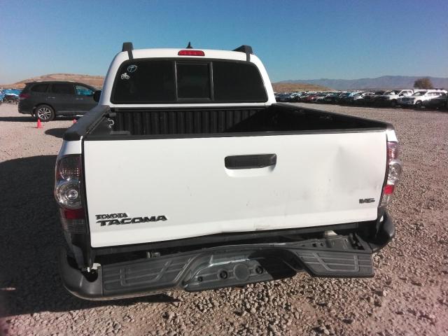 3TMLU4EN2EM160169 - 2014 TOYOTA TACOMA DOUBLE CAB WHITE photo 6