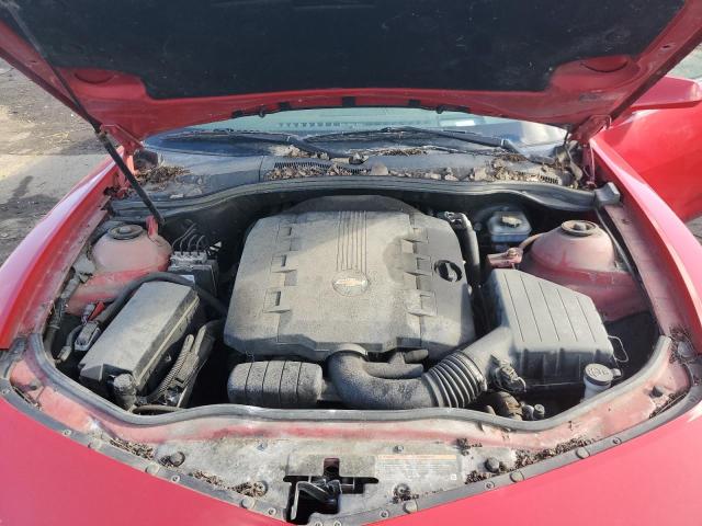 2G1FC1EDXB9103866 - 2011 CHEVROLET CAMARO LT RED photo 11