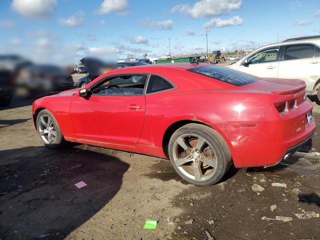 2G1FC1EDXB9103866 - 2011 CHEVROLET CAMARO LT RED photo 2