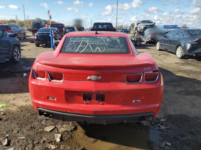2G1FC1EDXB9103866 - 2011 CHEVROLET CAMARO LT RED photo 6