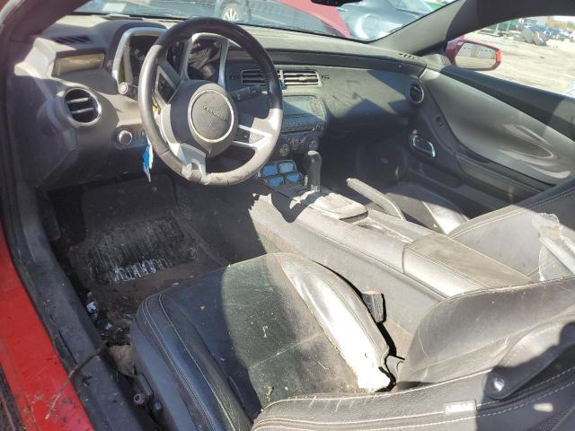 2G1FC1EDXB9103866 - 2011 CHEVROLET CAMARO LT RED photo 8