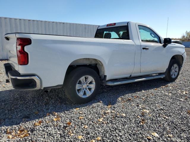 3GCNAAED5RG330438 - 2024 CHEVROLET SILVERADO C1500 WHITE photo 3