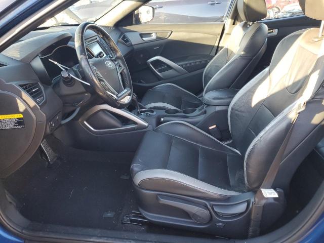 KMHTC6AE0GU250029 - 2016 HYUNDAI VELOSTER TURBO 蓝色 照片 7