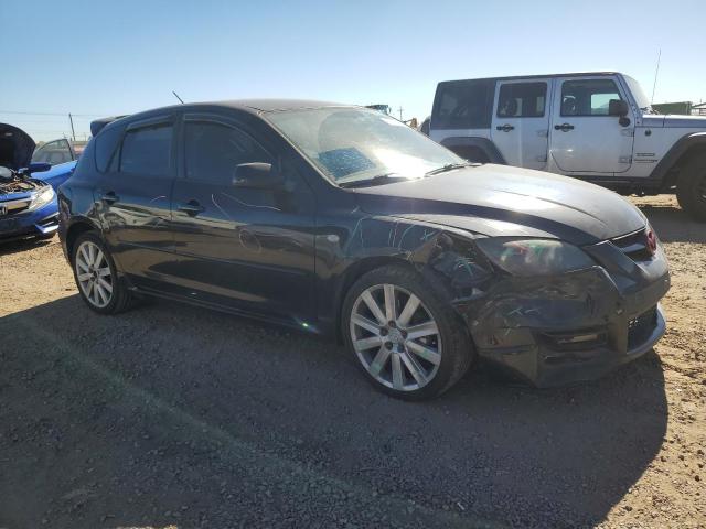 JM1BK34L281153445 - 2008 MAZDA SPEED 3 BLACK photo 4