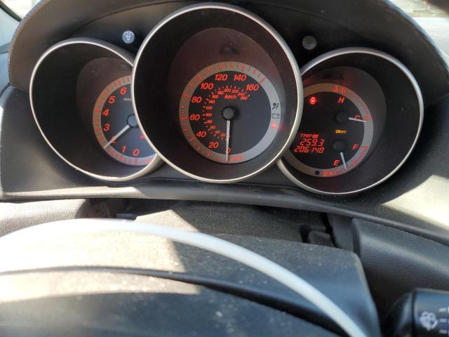 JM1BK34L281153445 - 2008 MAZDA SPEED 3 BLACK photo 9