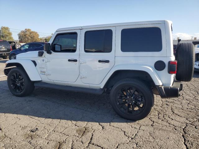 1C4JJXP61MW761305 - 2021 JEEP WRANGLER U SAHARA 4XE WHITE photo 2