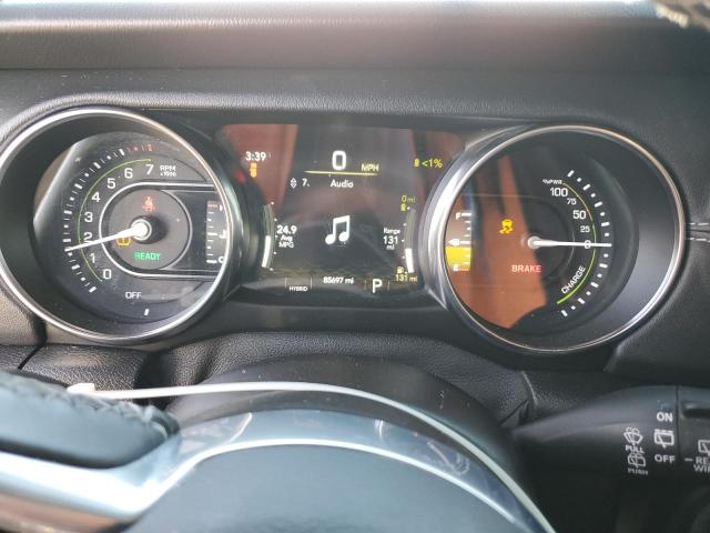 1C4JJXP61MW761305 - 2021 JEEP WRANGLER U SAHARA 4XE WHITE photo 9