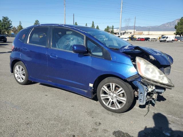 JHMGE8H49AC021823 - 2010 HONDA FIT SPORT 蓝色 照片 4