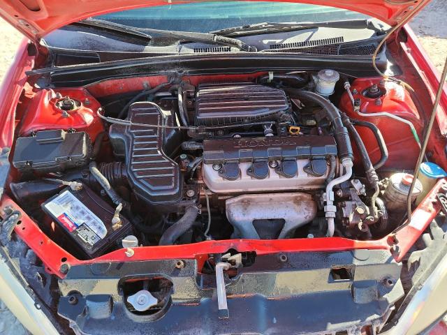 1HGES16365L007890 - 2005 HONDA CIVIC DX VP Rot Foto 11
