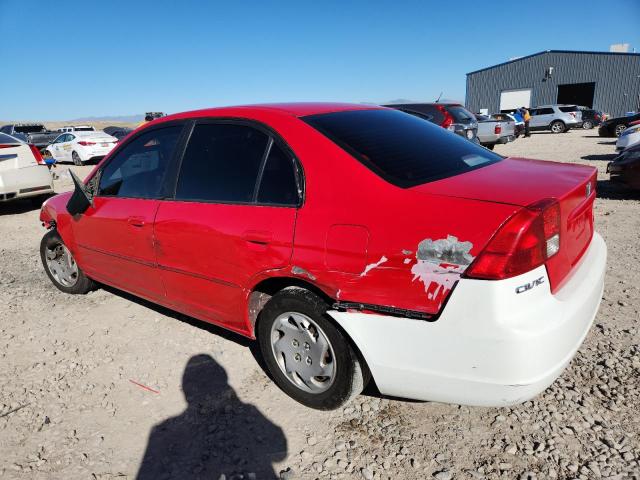 1HGES16365L007890 - 2005 HONDA CIVIC DX VP Rot Foto 2