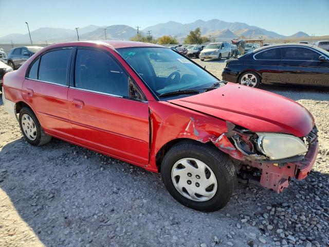 1HGES16365L007890 - 2005 HONDA CIVIC DX VP Rot Foto 4